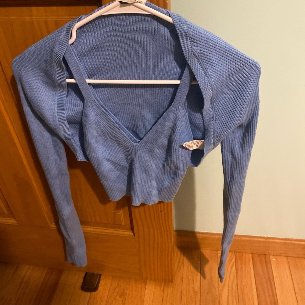 American Eagle Two Piece Sweater Top